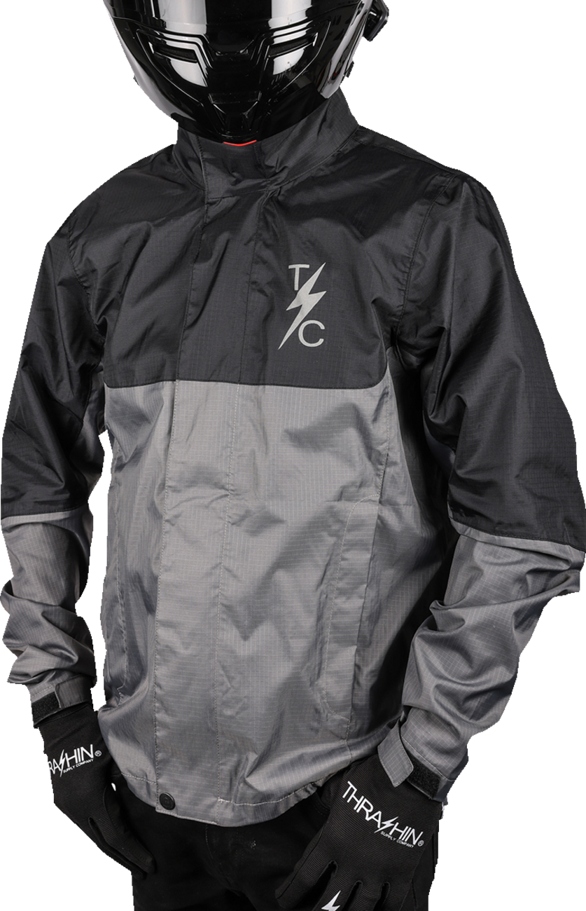 THRASHIN SUPPLY CO. Waterproof Mission Rain Jacket - Large TMJ-11-10