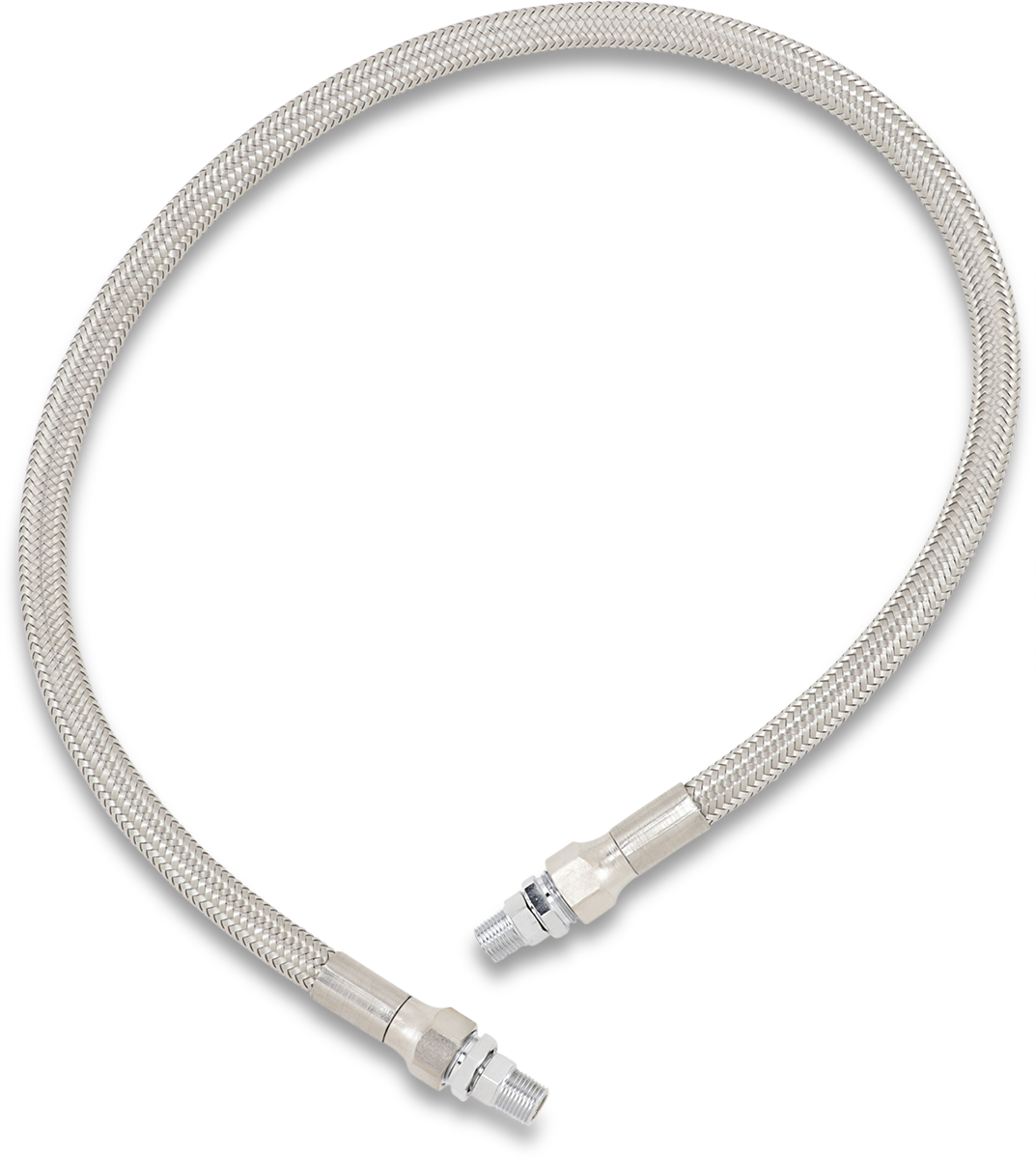 DRAG SPECIALTIES Línea de aceite con accesorios - Acero inoxidable - 26" 626