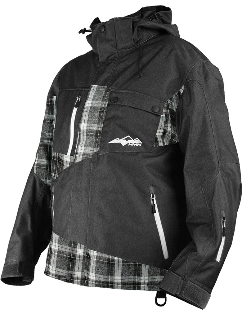 HMK Peak 2 Jacket Black/Plaid L HM7JPEA2BPL