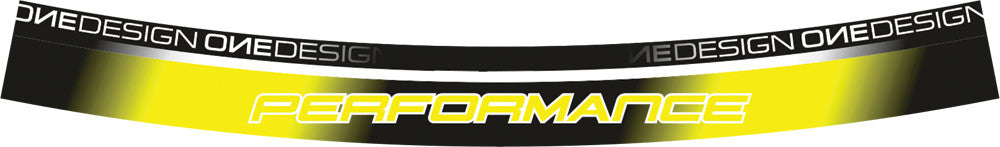 ONE EMBLEMSWheel Stripe Glow YellowDCWR5P