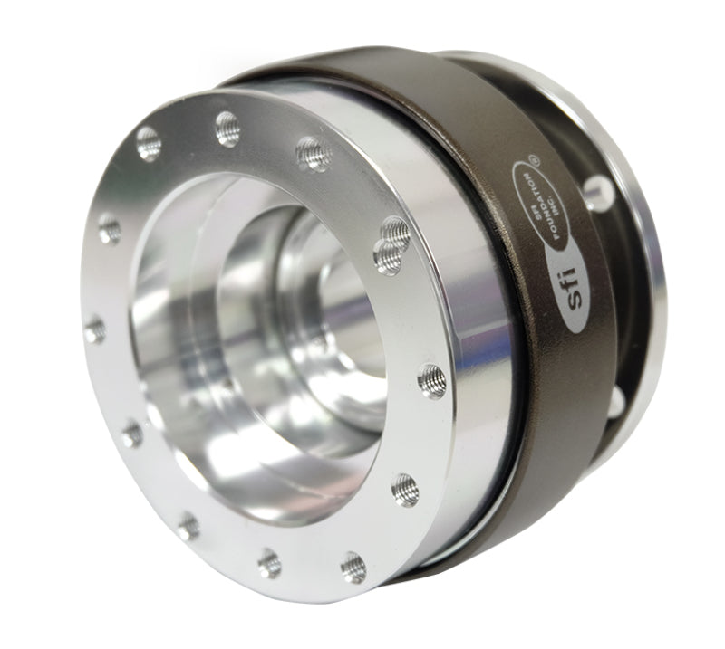NRG Quick Release Gen 2.0 - Silver Body / Chrome Ring SFI Spec 42.1 SRK-200-1SL
