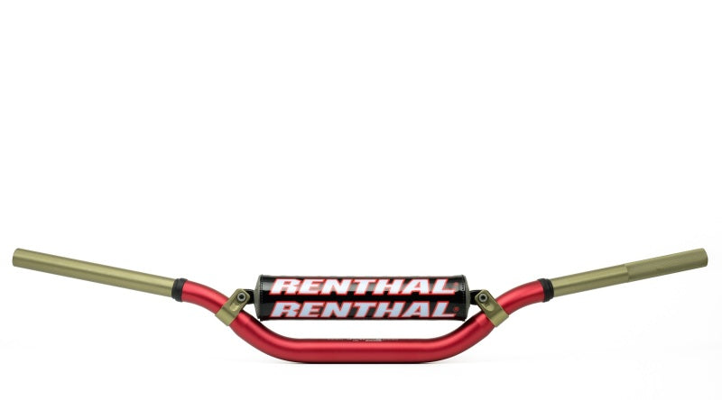 Renthal RC/ 04-18 Honda CRF/ 06+ Kawasaki KX/ KXF Twinwall Pad - Red 997-01-RD-02-185