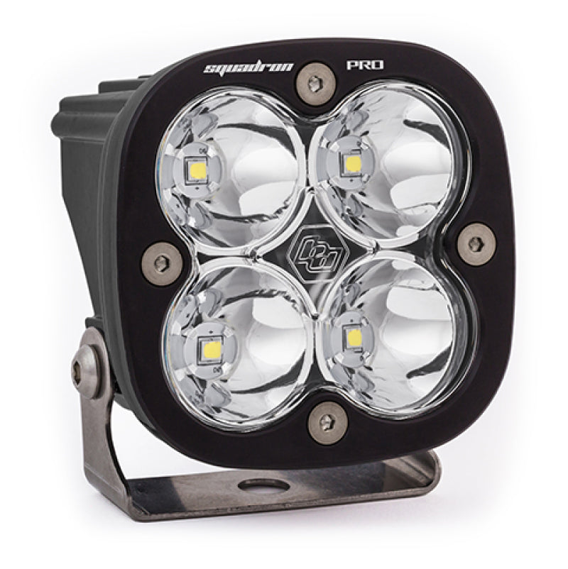 Baja Designs Squadron Pro Spot Pattern Black LED Light Pod - Clear 490001