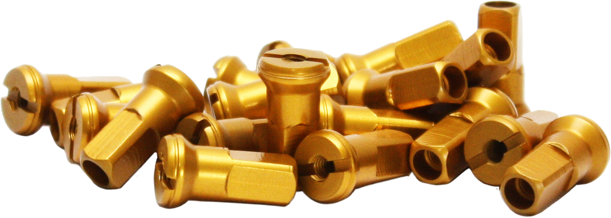 DUBYA Spoke Nipples Gold 98-612G