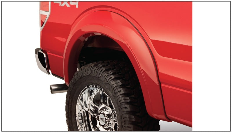 Bushwacker 09-14 Ford F-150 Styleside Extend-A-Fender Style Flares 4pc 67.0/78.8/97.4in Bed - Black 20926-02