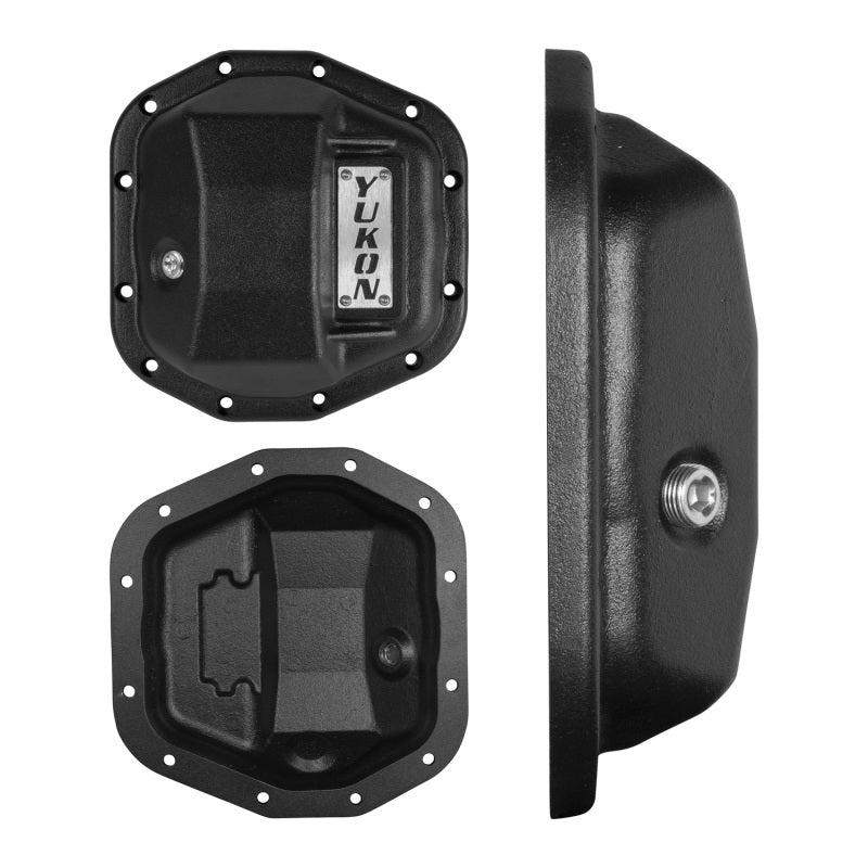 Yukon Gear Hardcore Rear Nodular Iron Cover for Jeep Wrangler JL Dana 44/220mm YHCC-D44JL-REAR