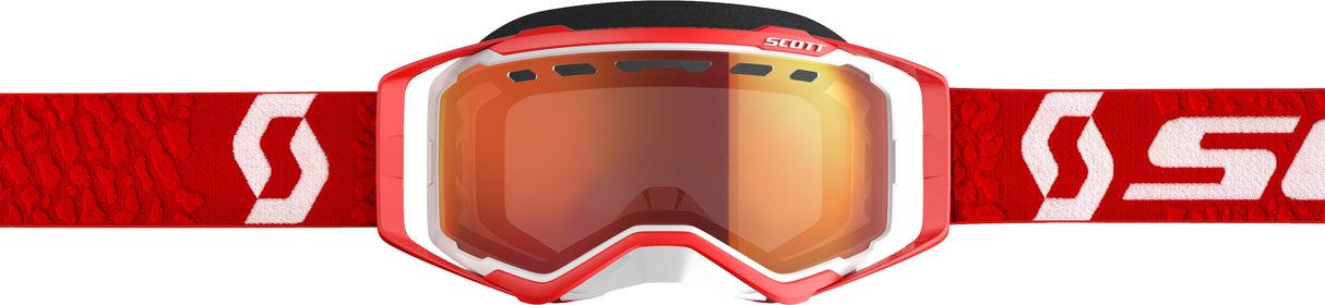 SCOTT Goggle Prospect Snow White/Red W/Red Chrome 262581-1030024
