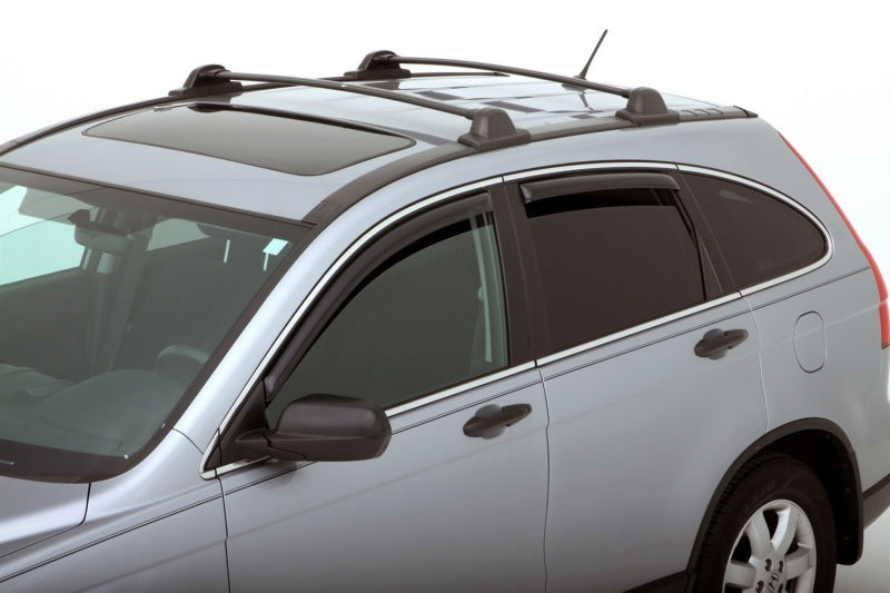 AVS 07-11 Honda CR-V Ventvisor In-Channel Front & Rear Window Deflectors 4pc - Smoke 194655