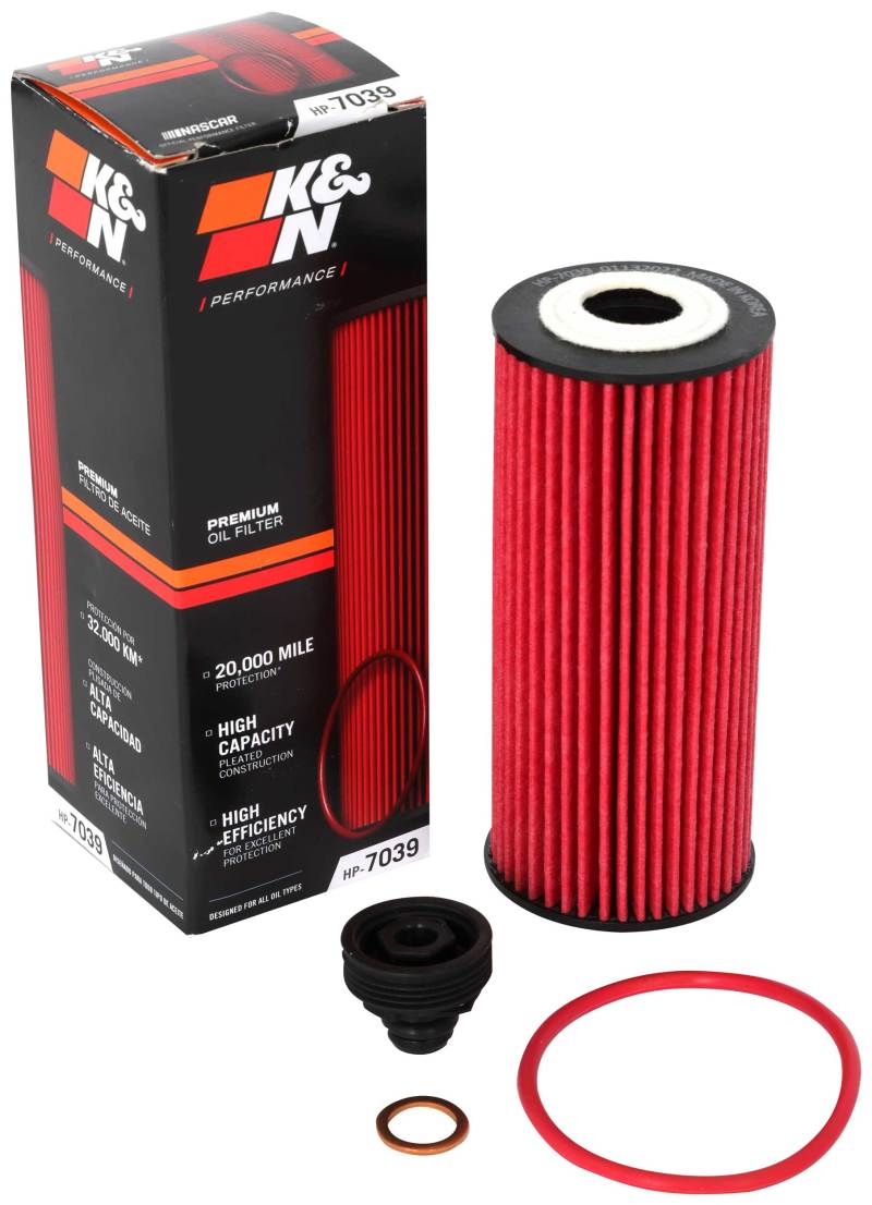 K&N Automotive Oil Filter - 14-17 Mini Cooper 1.5L L3 Gas HP-7039