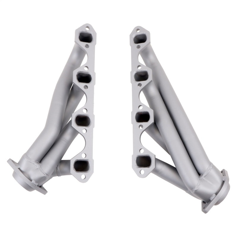BBK 79-93 Mustang 351 Swap Shorty Unequal Length Exhaust Headers - 1-5/8 Titanium Ceramic 1511