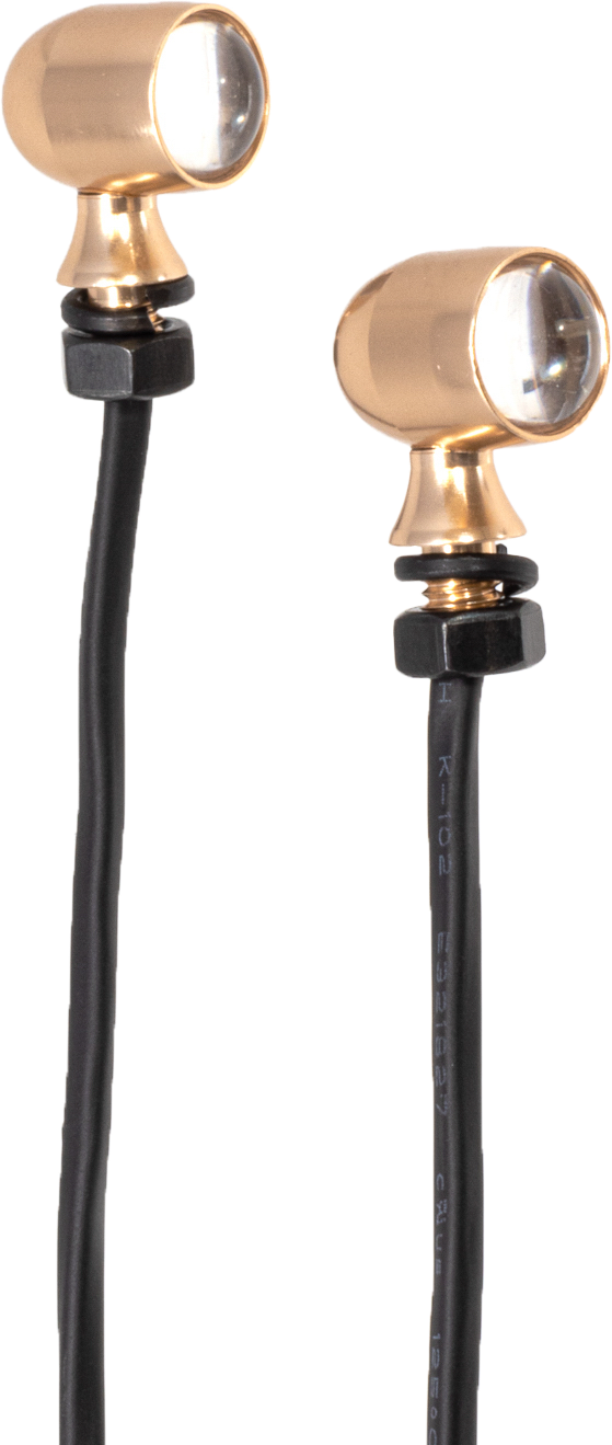 LETRIC LIGHTING CO45c Mini Led Gold White/AmberLLC-45CG-WA