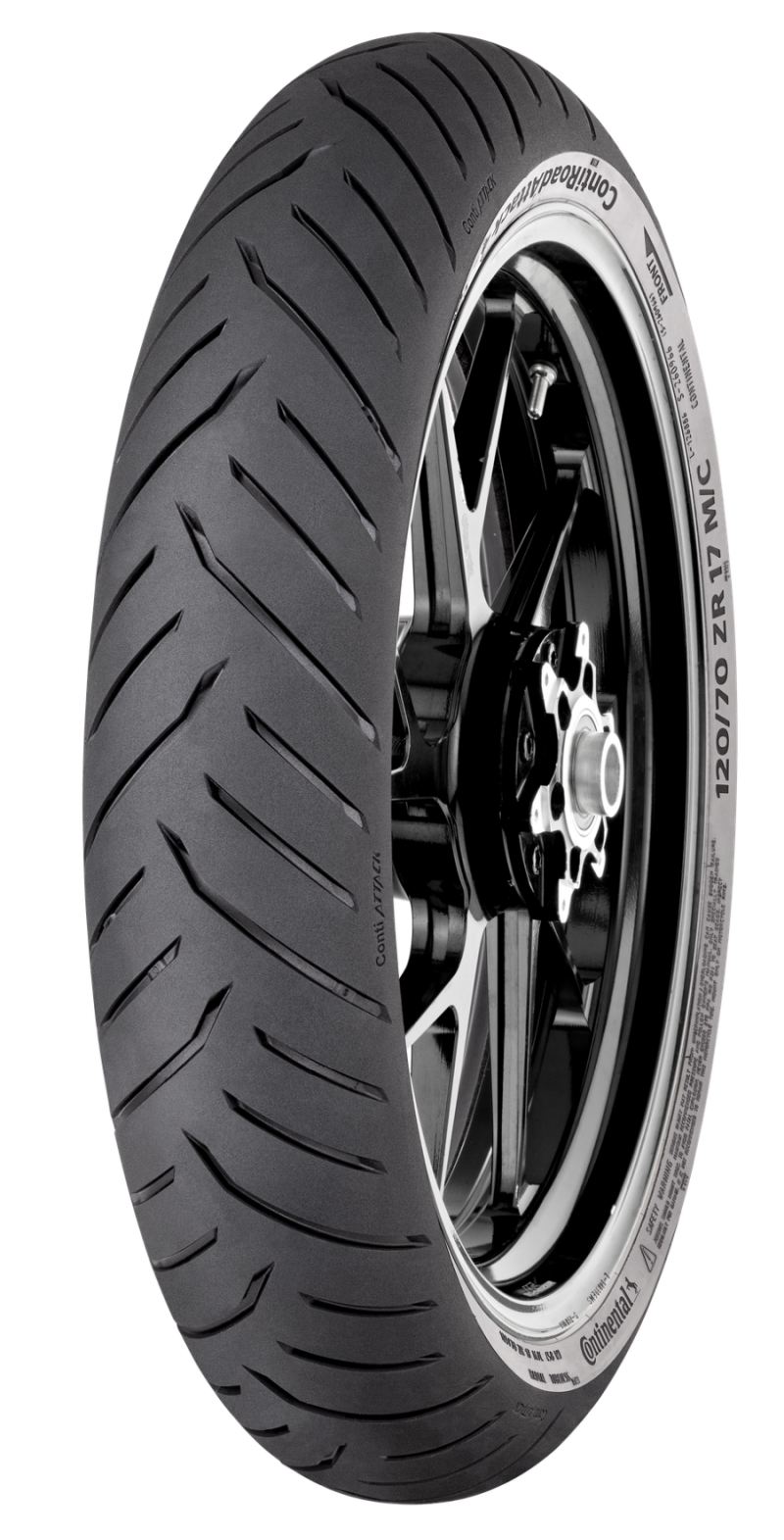 Continental ContiRoadAttack 4 Front Tire - 120/70 ZR19 M/C 60W TL 2447090000