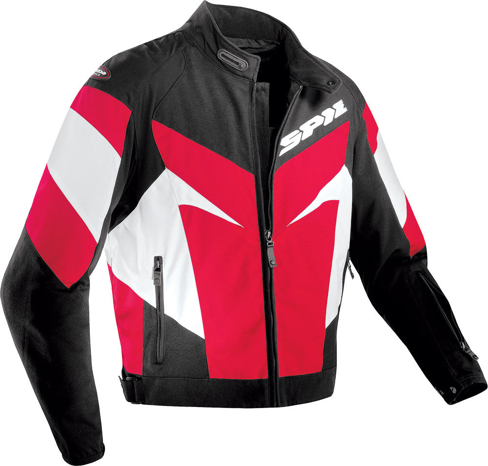 SPIDI Trackster Tex Jacket Black/Red 2x T134-155-2X