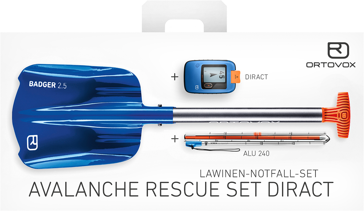 ORTOVOXAvalanche Rescue Set Diract Badger Alu 24029757 00001
