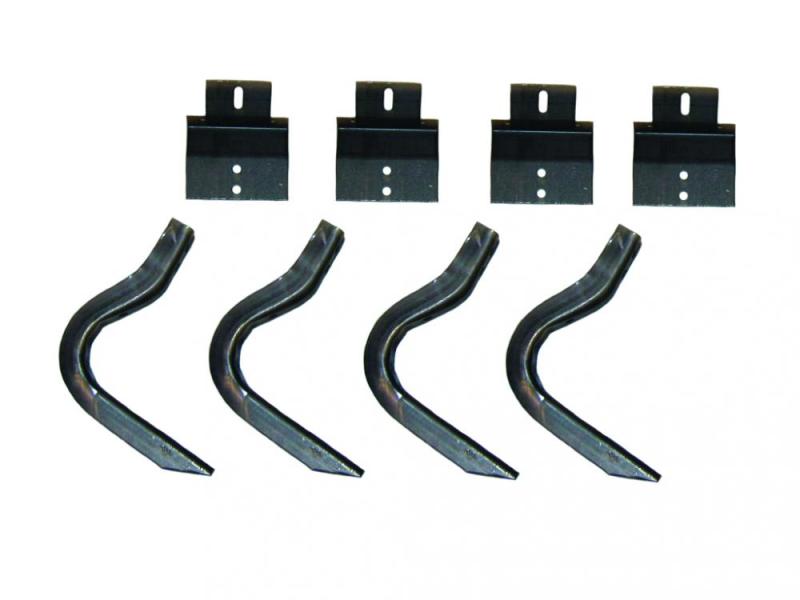 Lund 05-17 Toyota Tacoma Double Cab EZ Running Board Mounting Bracket Kit - Brite 300054