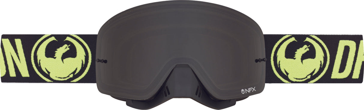 DRAGON Nfx Goggle Hi-Vis W/Smoke Lens 29455642902B