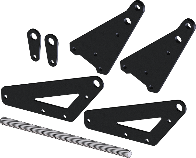 KFI Pro 2.0 Push Tube +6 in. Leveling Kit 106326