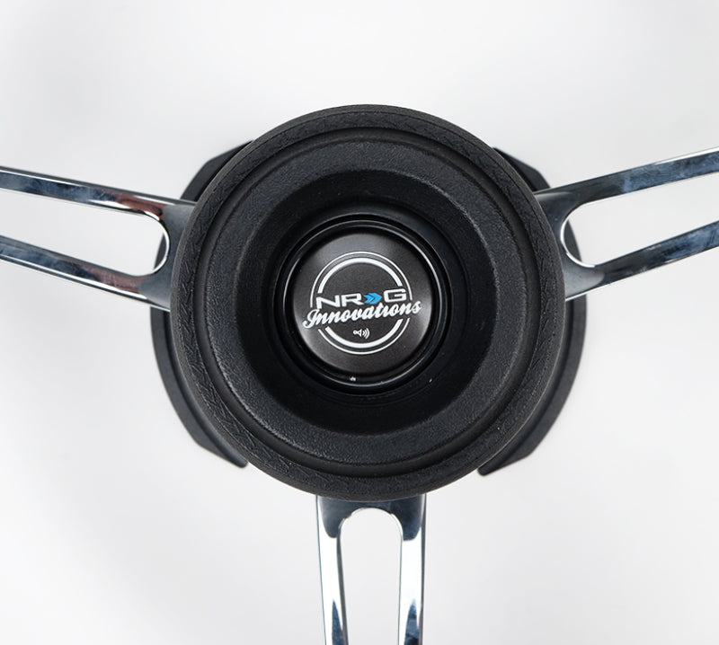 NRG Steering Wheel Head Banger- Injection Molded Material HB-001BK