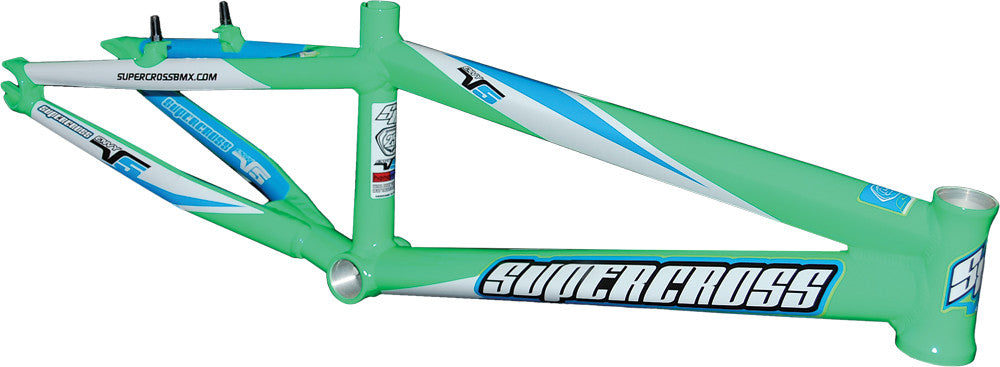 SUPERCROSS Envy V5 24" Race Frame Lime Green Pro EVV-P24-GRN