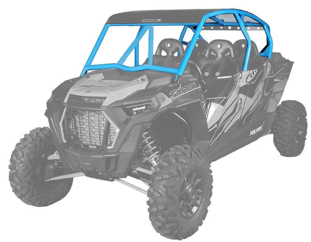 PRO ARMOR Cab Asylum Cage W/V Intrusion Sky Blue P194C028SB