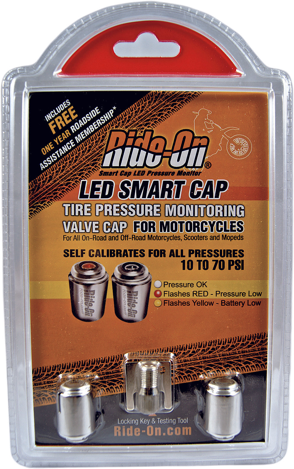 RIDE-ON Led Smart Caps (Pair) SCLPV2-BP2