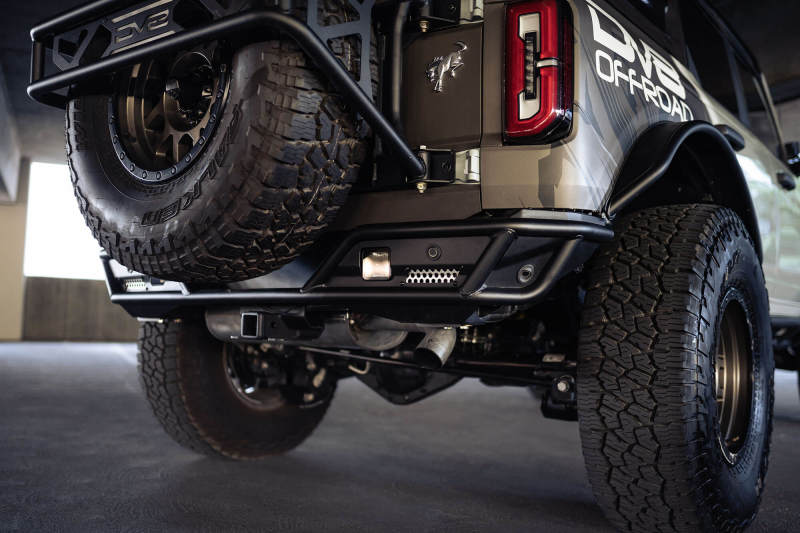 DV8 Offroad 21-23 Ford Bronco Competition Series Rear Bumper RBBR-04