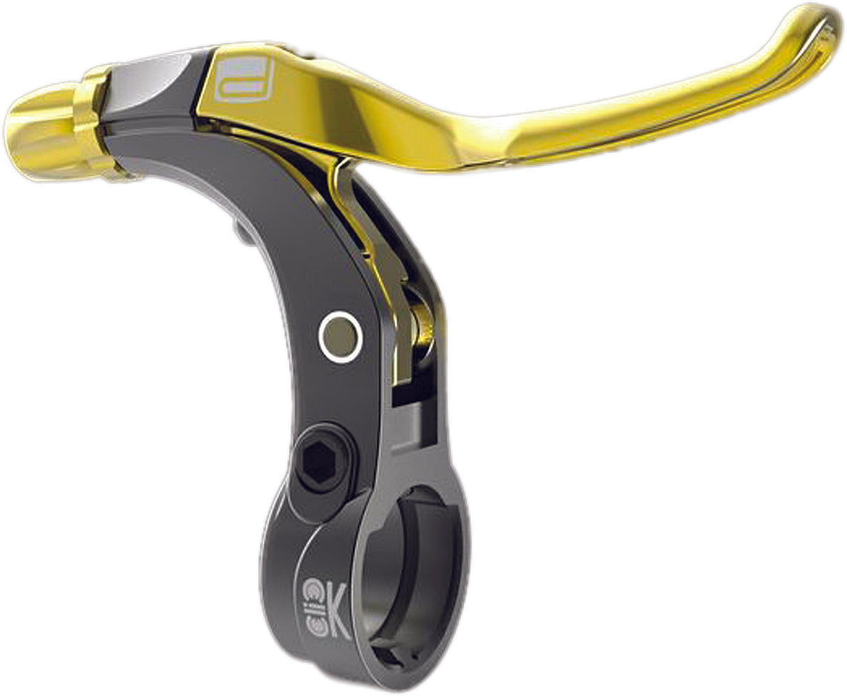 PROMAX V-Point Brake Lever Long Gold BR3633