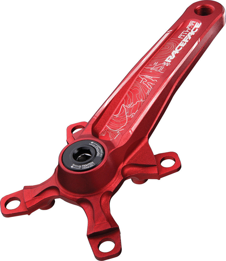 RACE FACE Atlas Crank W/83mm Bb Red 165mm CK12A83A165RED