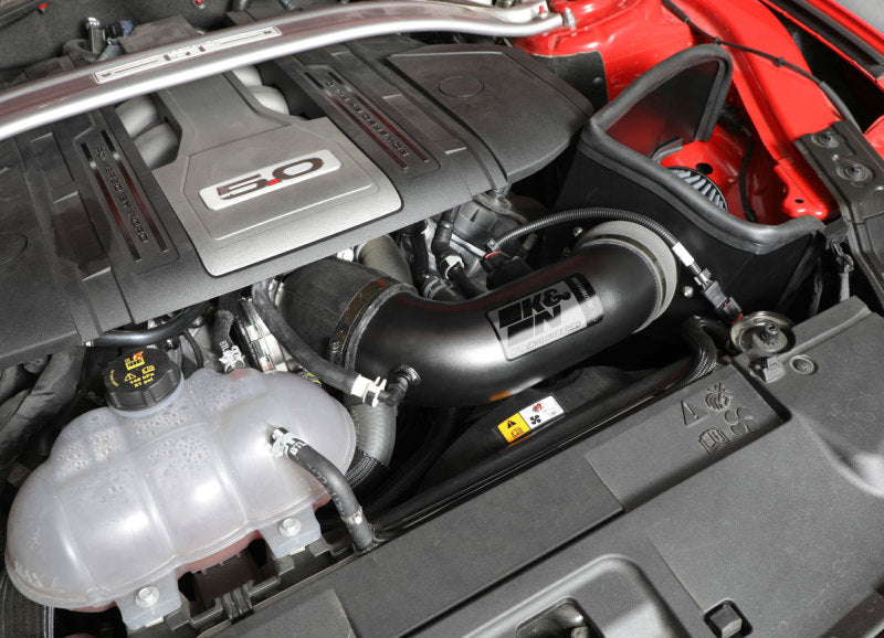 K&N 2018 Ford Mustang GT V8 5.0L F/I Performance Intake Kit 71-3540