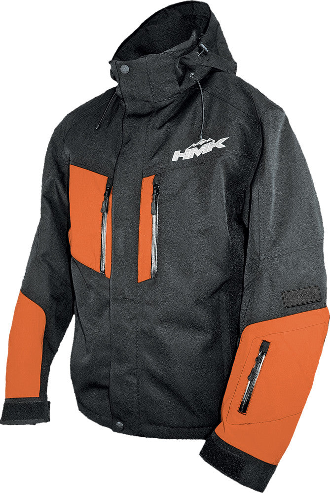 HMK Maverick Jacket Black/Orange 2x HM7JMAVO2XL