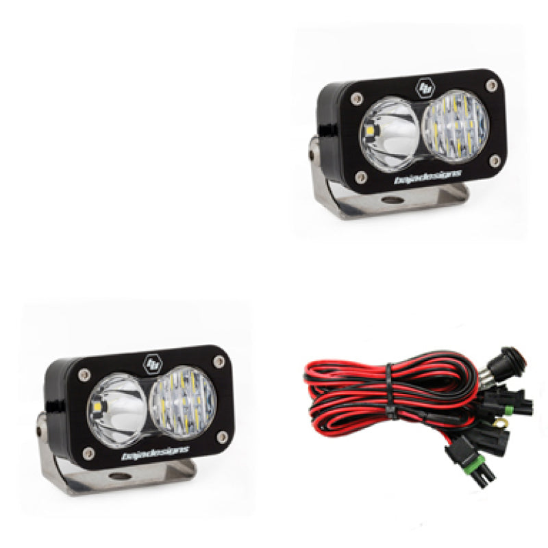 Baja Designs S2 Pro Series LED Light Pods Driving Combo Pattern - Pair 487803