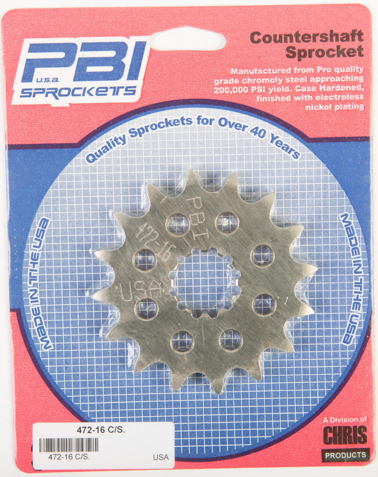 PBIFront Cs Sprocket Steel 16t-530 Kaw472-16