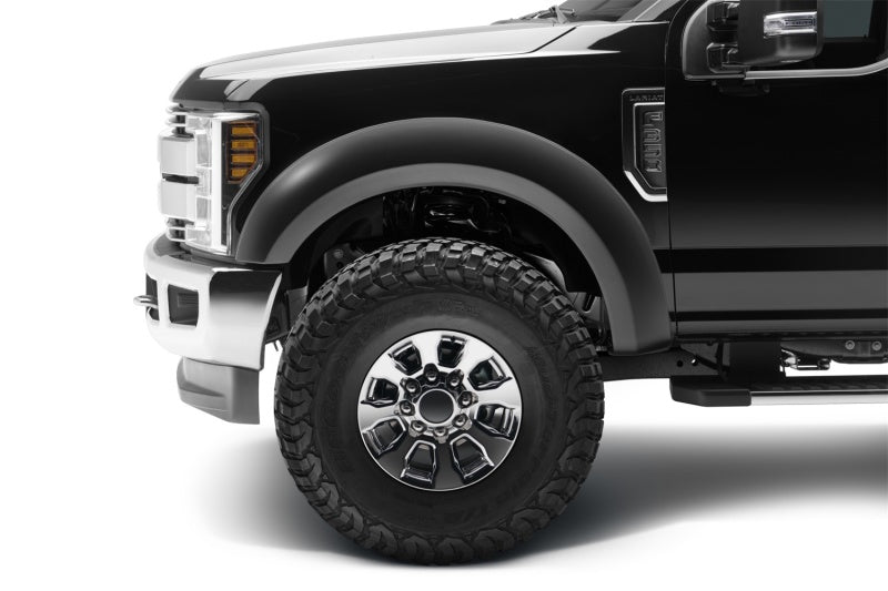 Bushwacker 17-18 Ford F-250 Super Duty Extend-A-Fender Style Flares 4pc - Black 20943-02