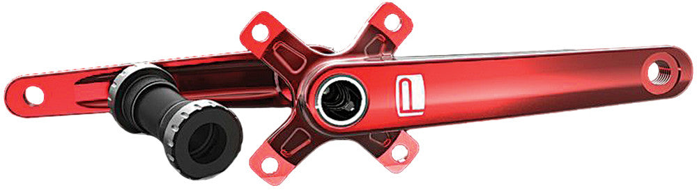 PROMAX Cf 2-Piece Crank Set Red 160mm CK3624