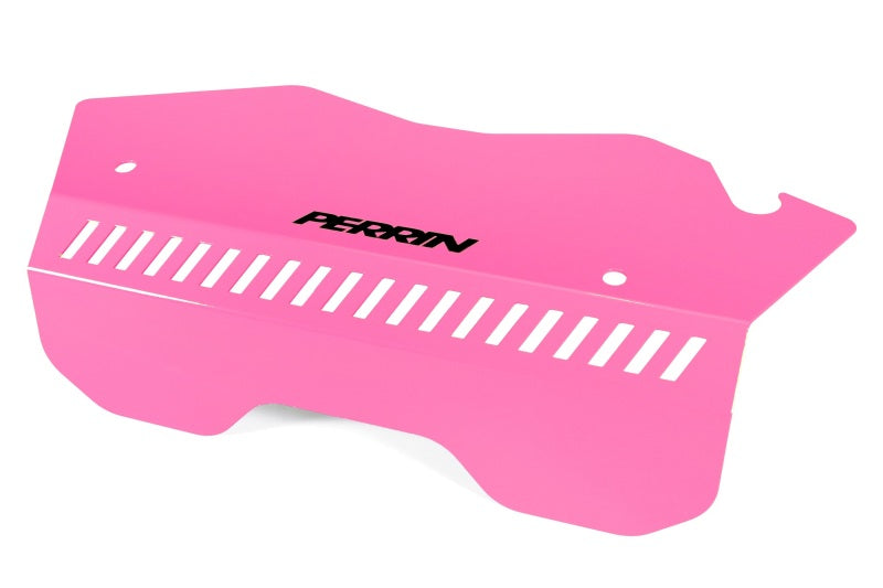 Perrin 2022+ Subaru WRX Pulley Cover - Hyper Pink PSP-ENG-153HP