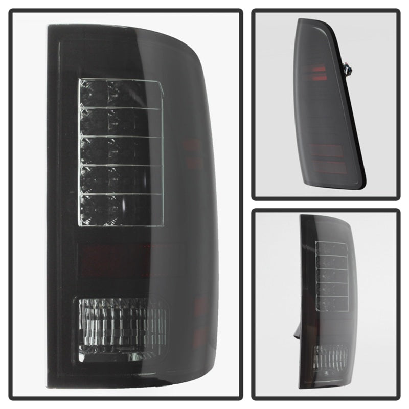 Spyder Dodge Ram 1500 13-14 13-14 LED Tail Lights LED Model only - Blk Smke ALT-YD-DRAM13-LED-BSM 5077578
