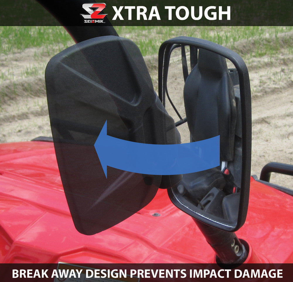 SEIZMIK Break Away Side Mirror Utv - Rhino/Mule/All Polaris 18041