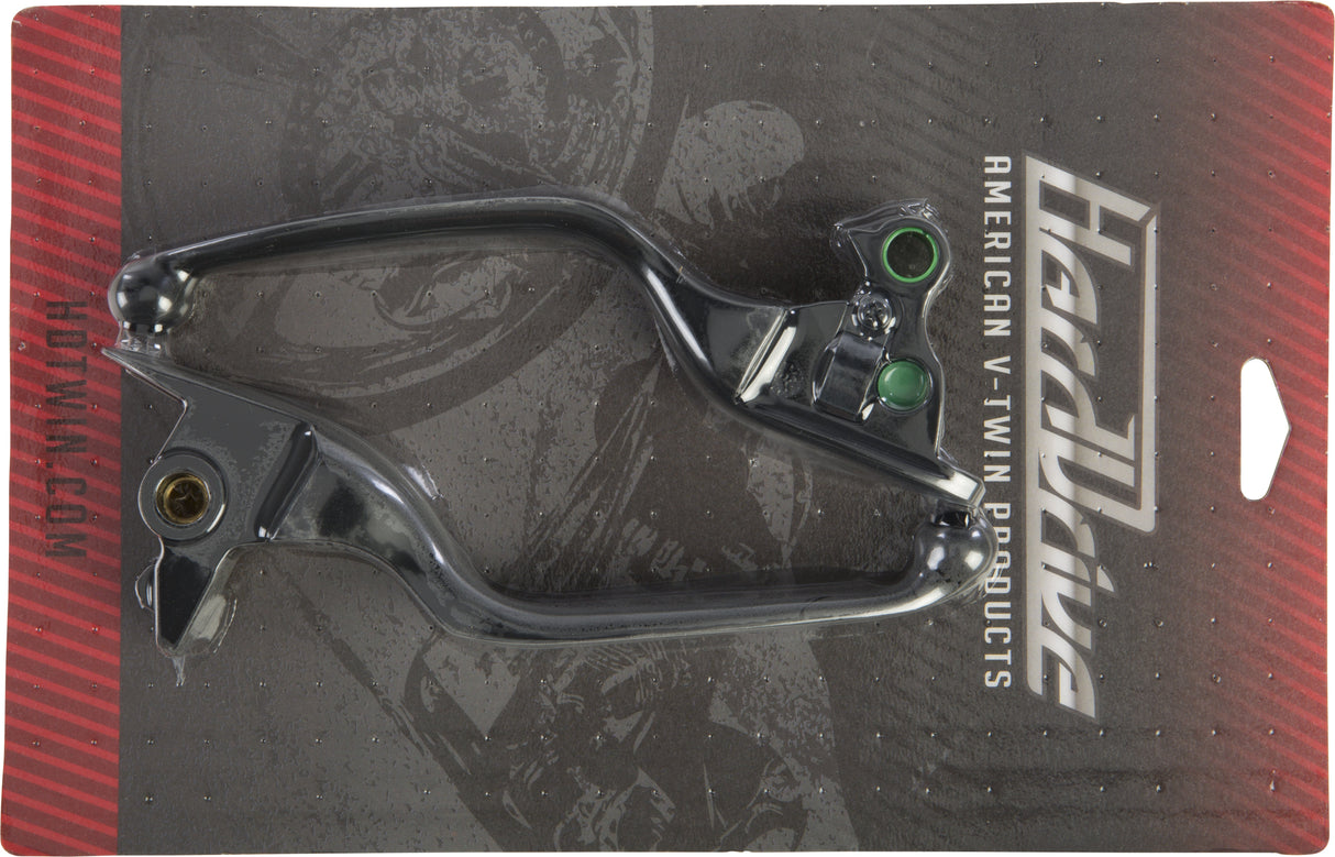 HARDDRIVE Lever Set Smooth Blk Fxst 2015 148069