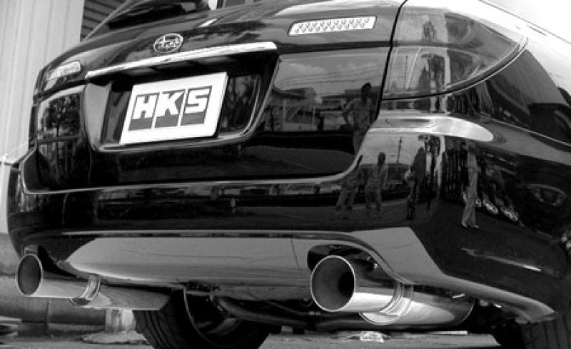 HKS 05-07 Subaru Legacy GT Silent Hi-Power Dual Exhaust 31019-AF019