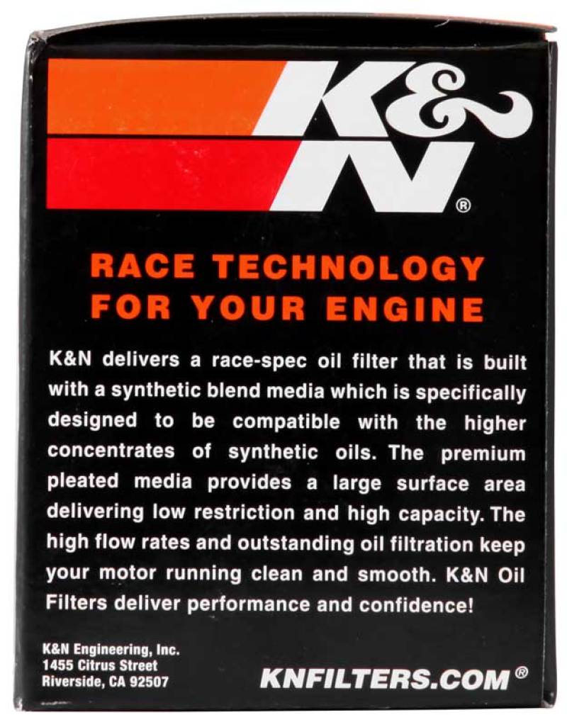 K&N Buell 2.563in OD x 2.969in H Oil Filter KN-177