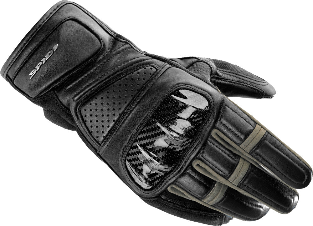 SPIDI Hangar Gloves Black/Sand S A148-233-S