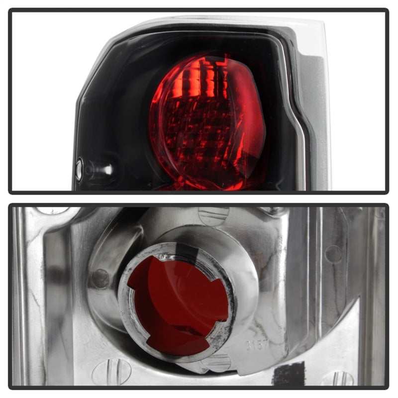 Spyder Ford F150 87-96/Ford Bronco 88-96 Euro Style Tail Lights Black ALT-YD-FF15089-BK 5003300