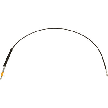 LA CHOPPERS Clutch Cable - 15" - 17" Ape Hanger Handlebars - Black Vinyl Glide 2023-2024 LA-8059C16B