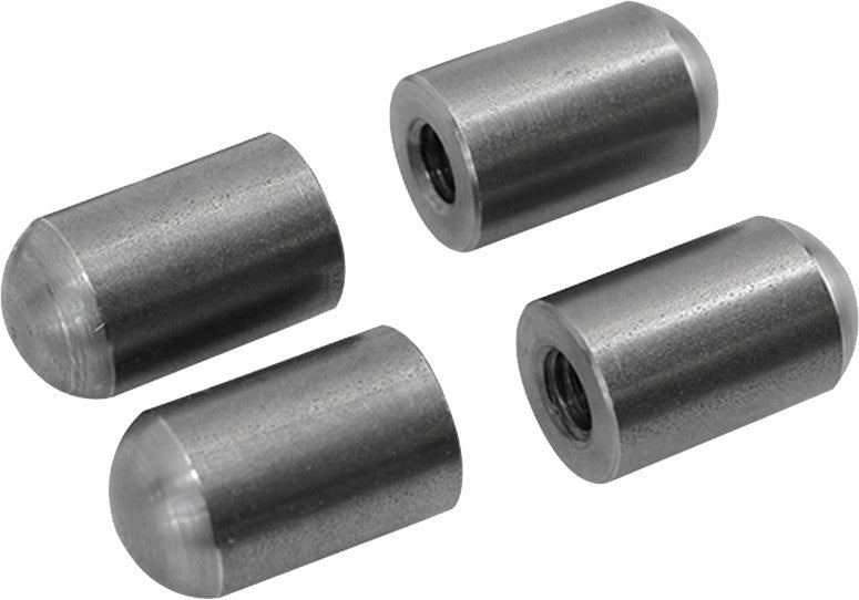 TC BROS Radius Style Threaded 3/8-16 Short Length Steel Bungs 4/Pk 104-0034