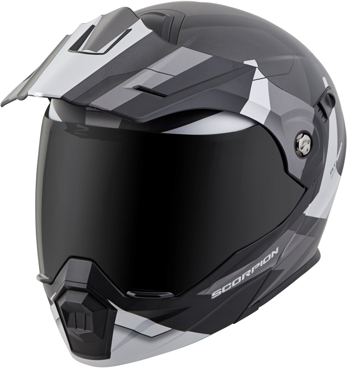 SCORPION EXO Exo-At950 Cold Weather Helmet Neocon Silver Lg (Dual Pane) 95-1055-SD
