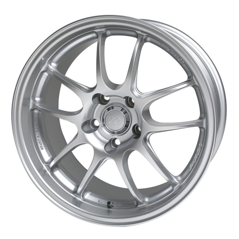 Enkei PF01 17x8 5x114.3 45mm Offset Silver Wheel 06-10 Civic Si 460-780-6545SP