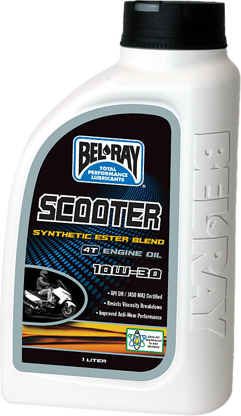BEL-RAY Scooter Synthetic Ester Blend 4t Engine Oil 10w-30 1l 99430-B1LW