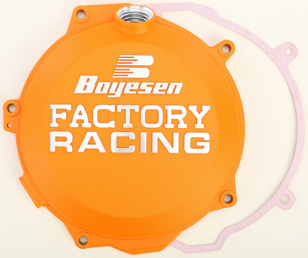 BOYESEN Factory Racing Clutch Cover Orange CC-44AO