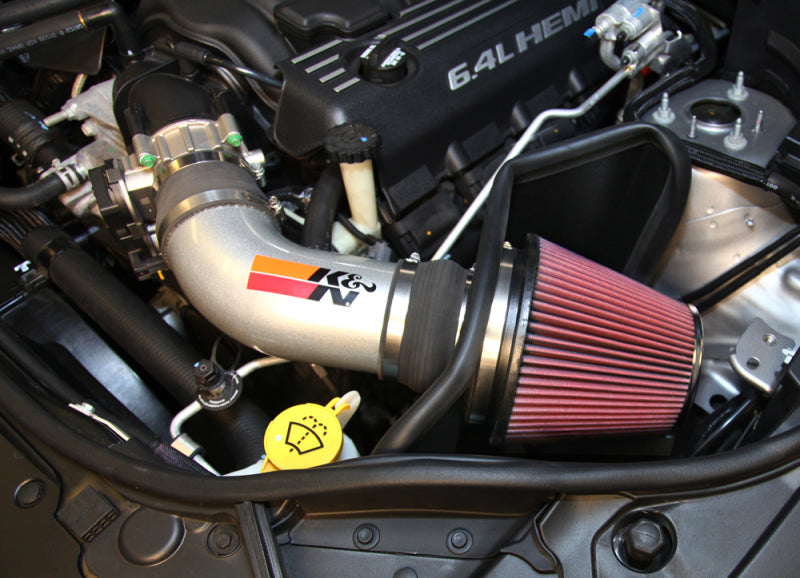 K&N 12-15 Jeep Grand Cherokee SRT 8 6.4L V8 High Flow Performance Intake Kit 77-1567KS