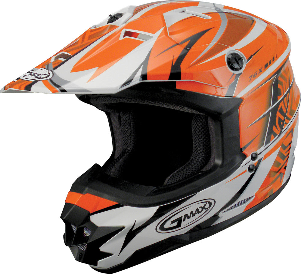 GMAX Gm76x Player Orange/White/Black Xs G3761253 TC-6